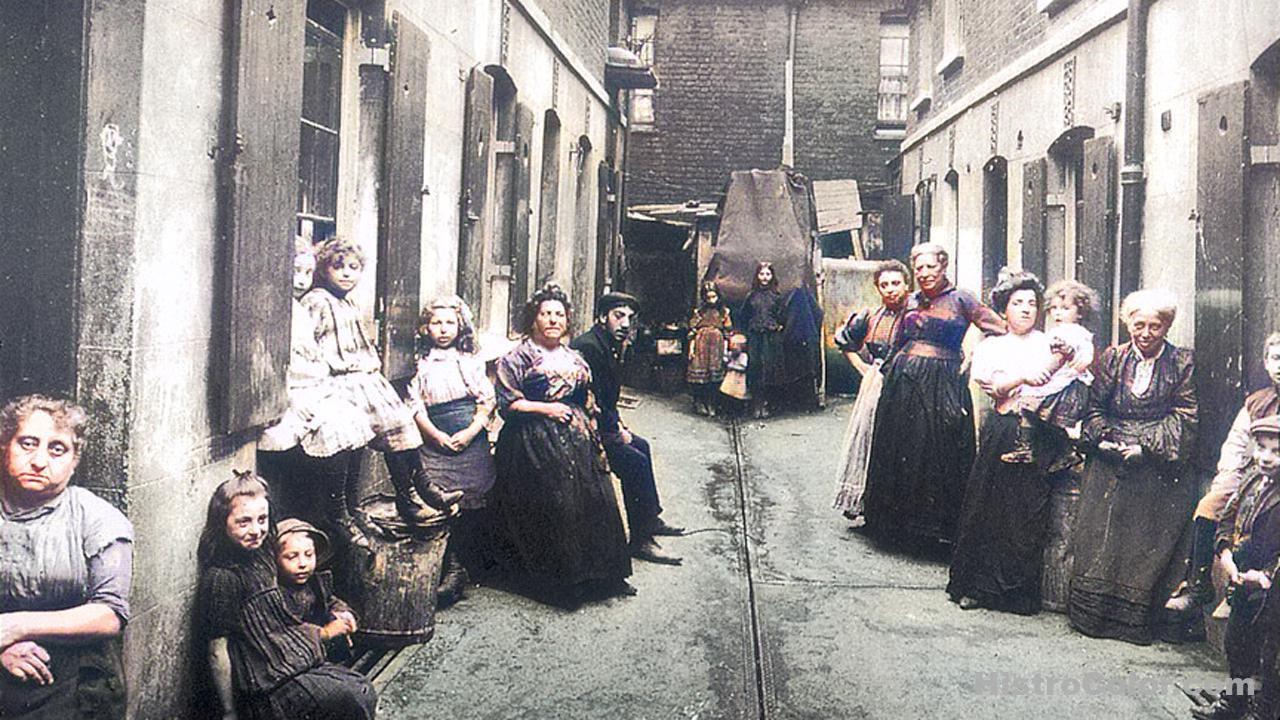 Poor East End London Tenement