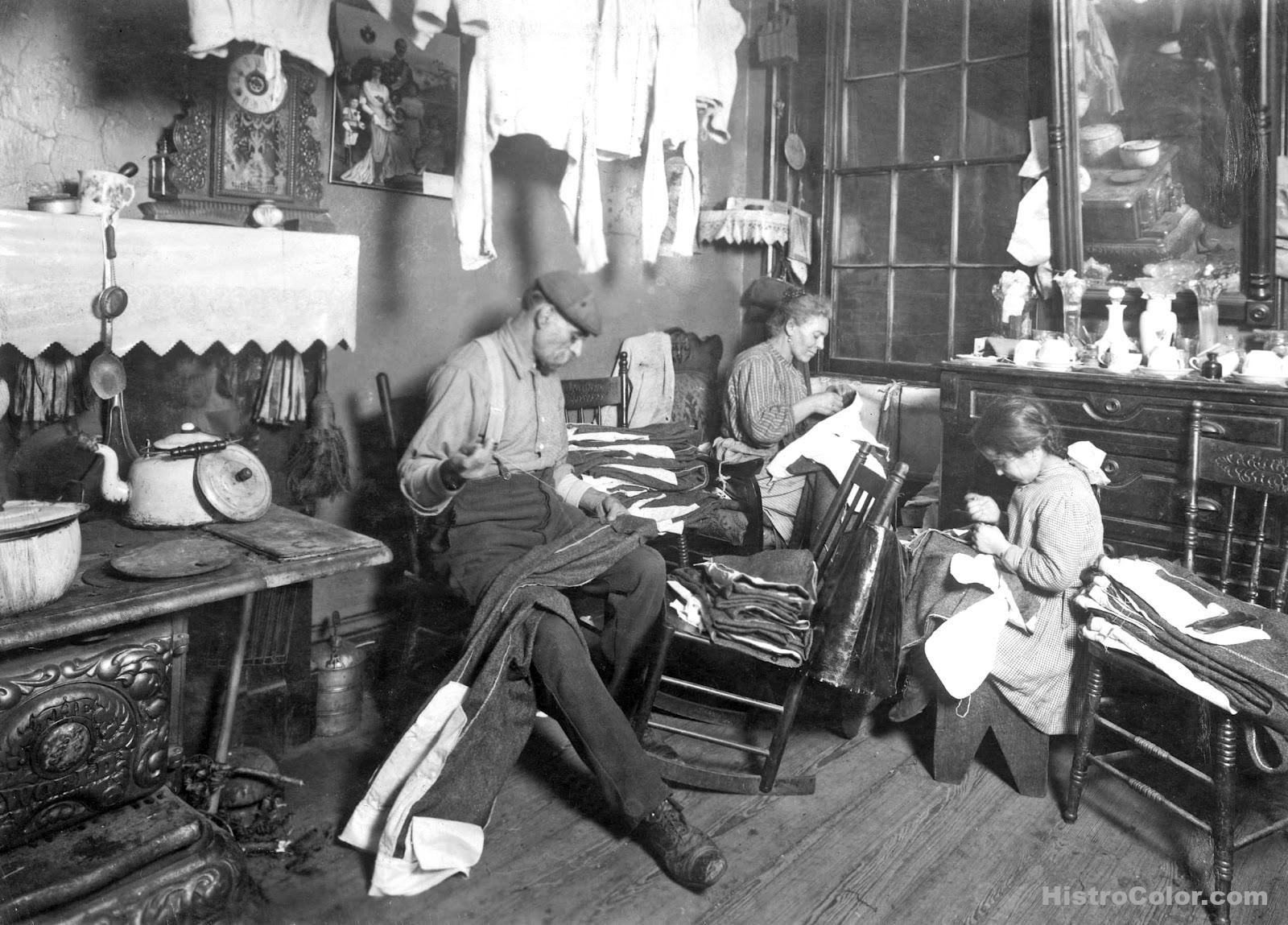 Tenement Garments Sowers 1913