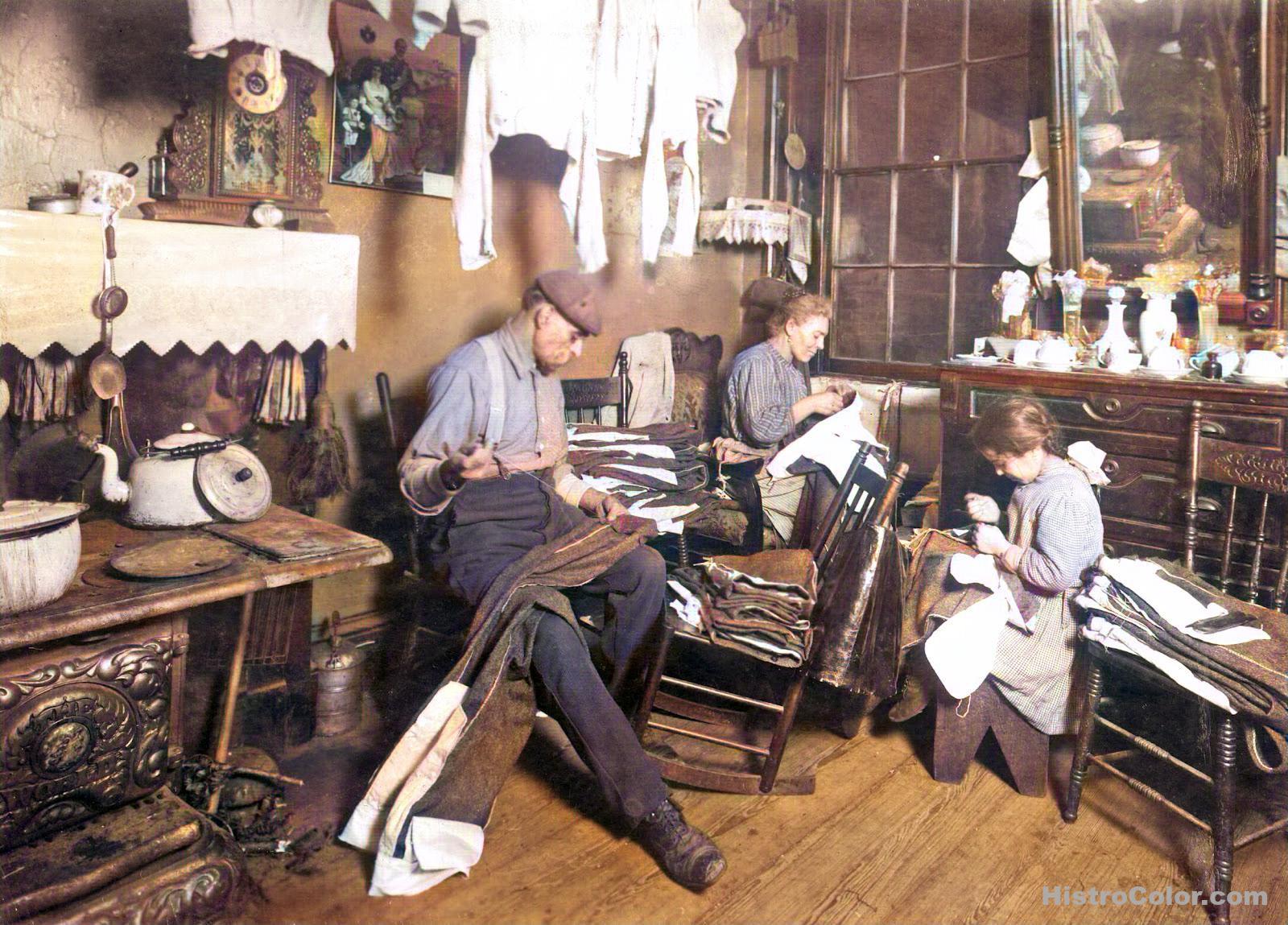 Tenement Garments Sowers 1913