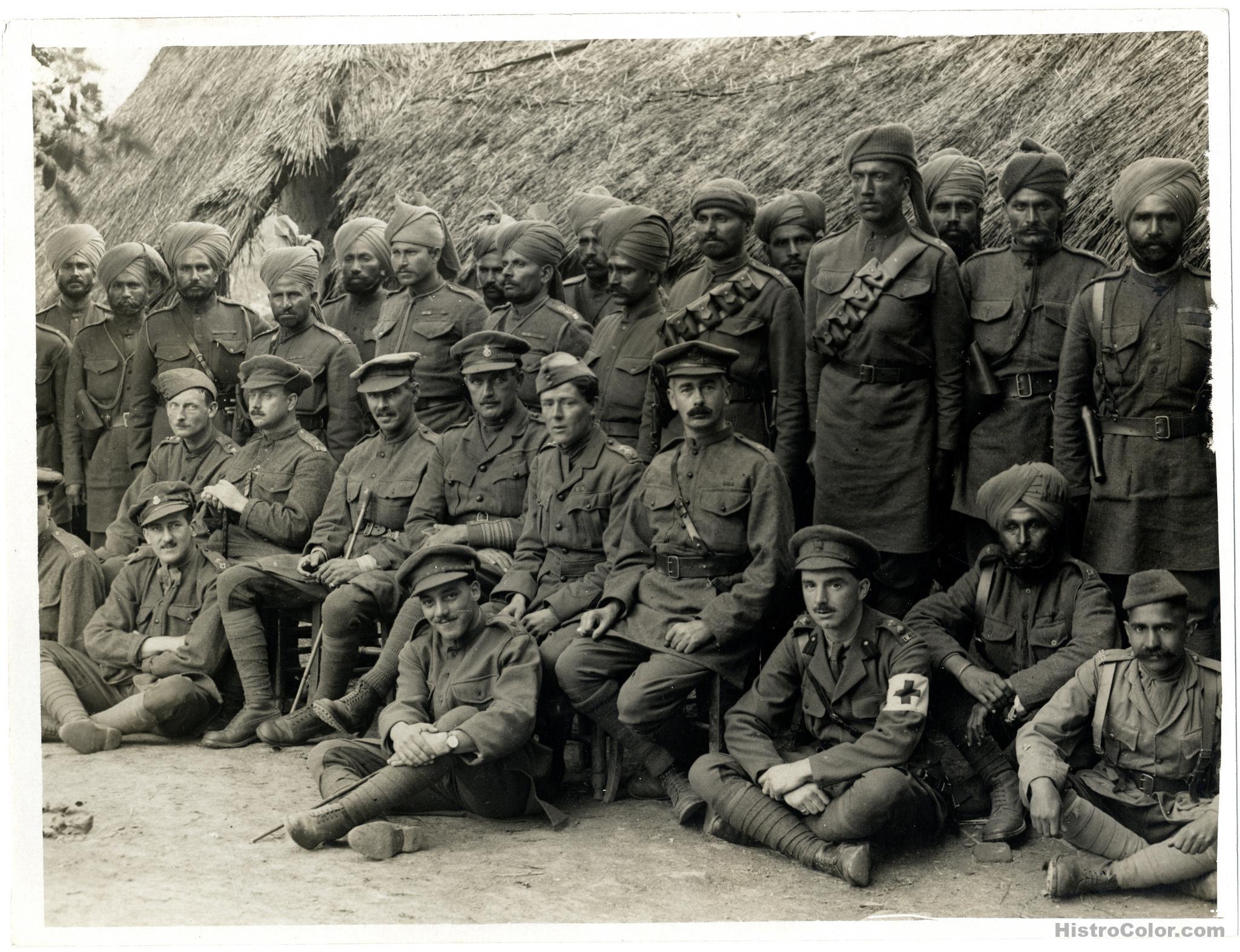 Indian soldiers of WW1
