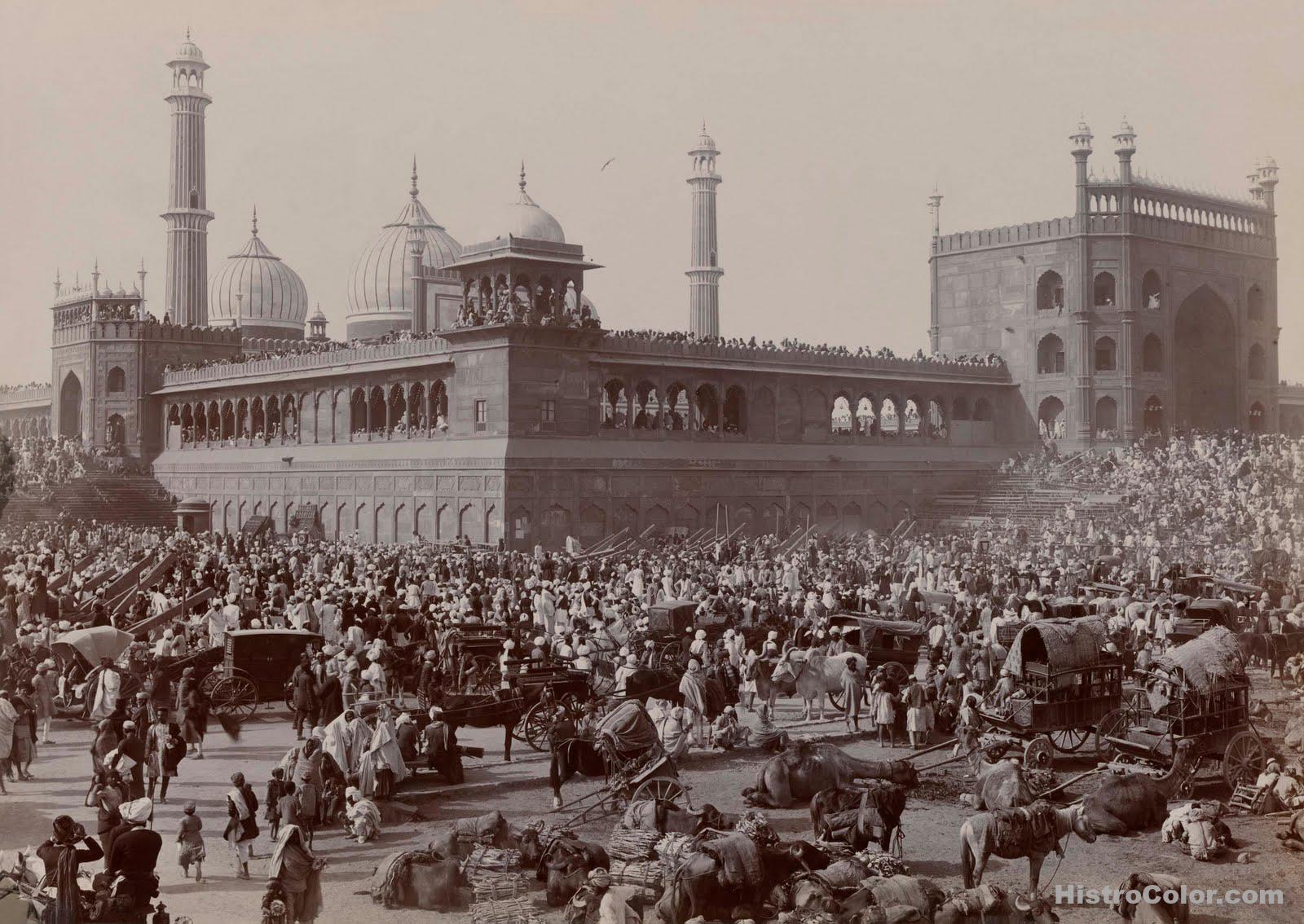 Photograph of Old Delhi From the 1900's
