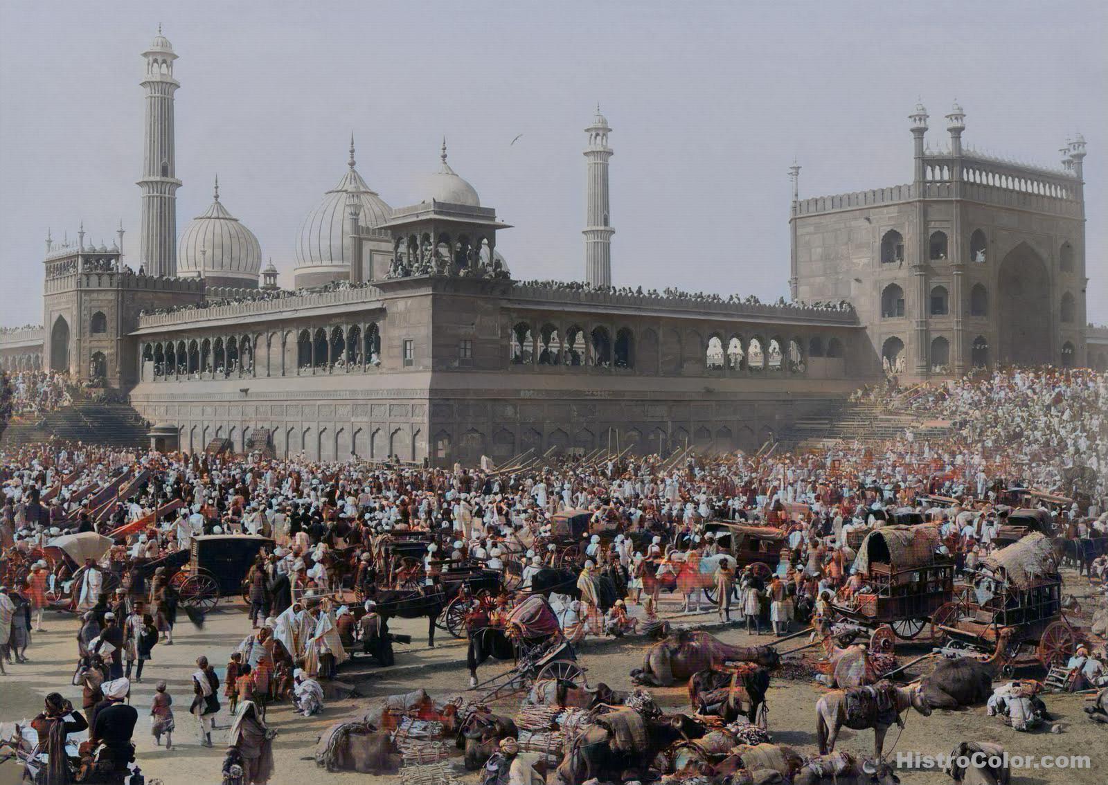 Photograph of Old Delhi From the 1900's