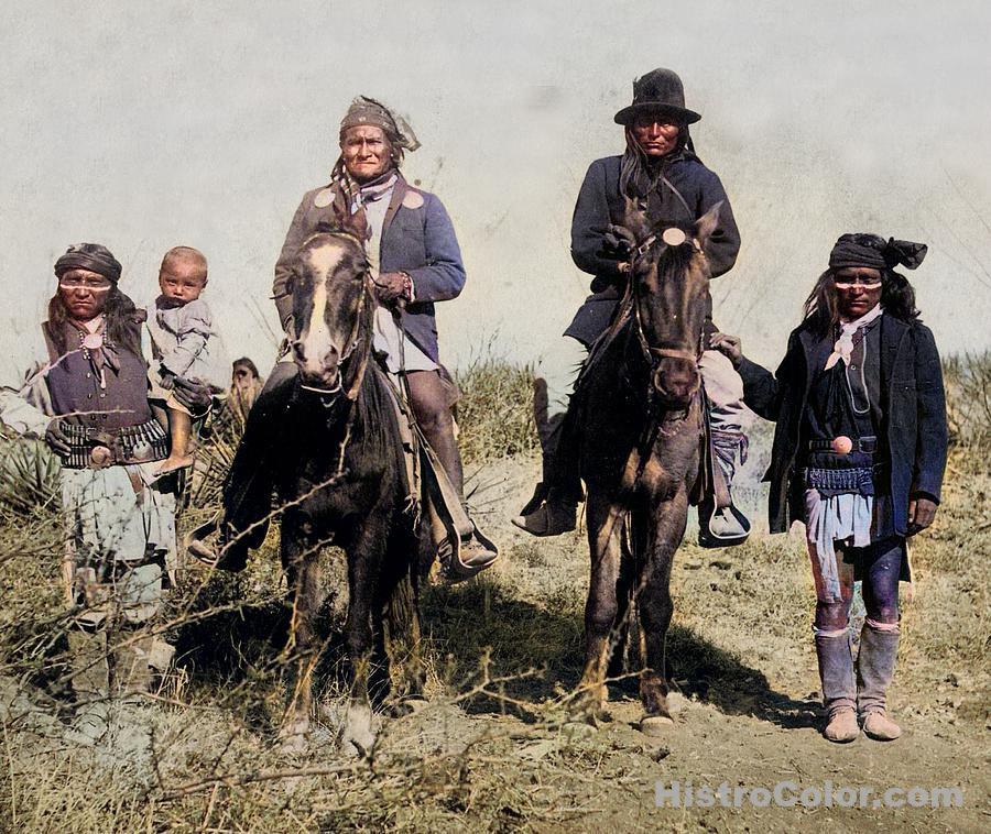 Geronimo Warrior Apache Indian