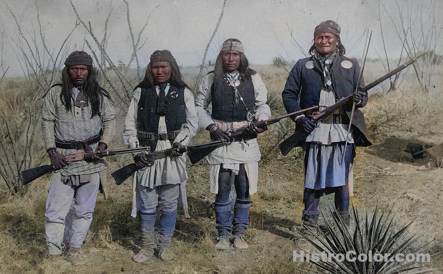 Geronimo And Apache Indians