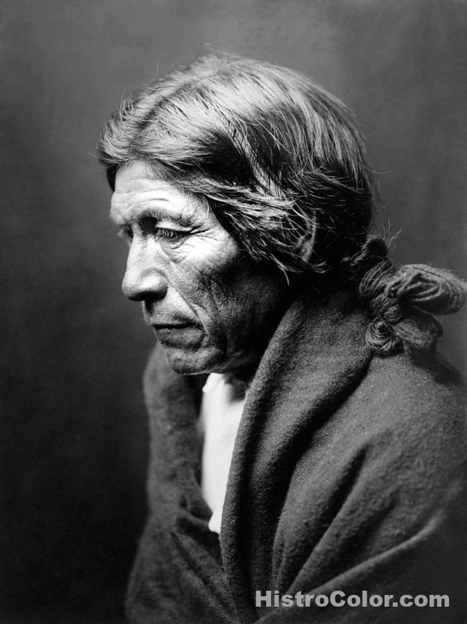 Woman From The Tewa Tribe