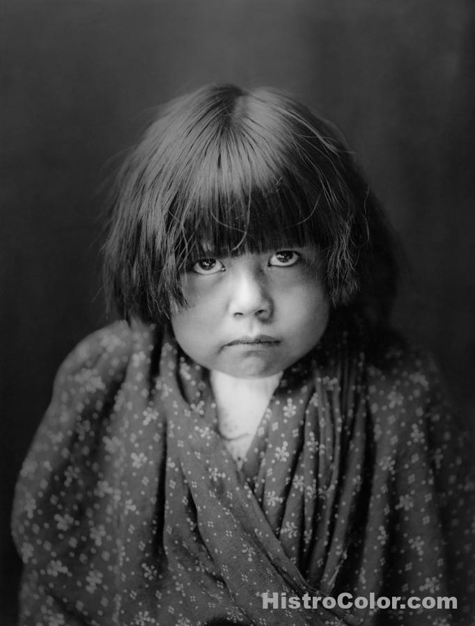 Tewa Indian Child 1900s