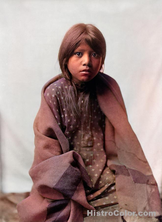 Young Girl From The Taos Tribe