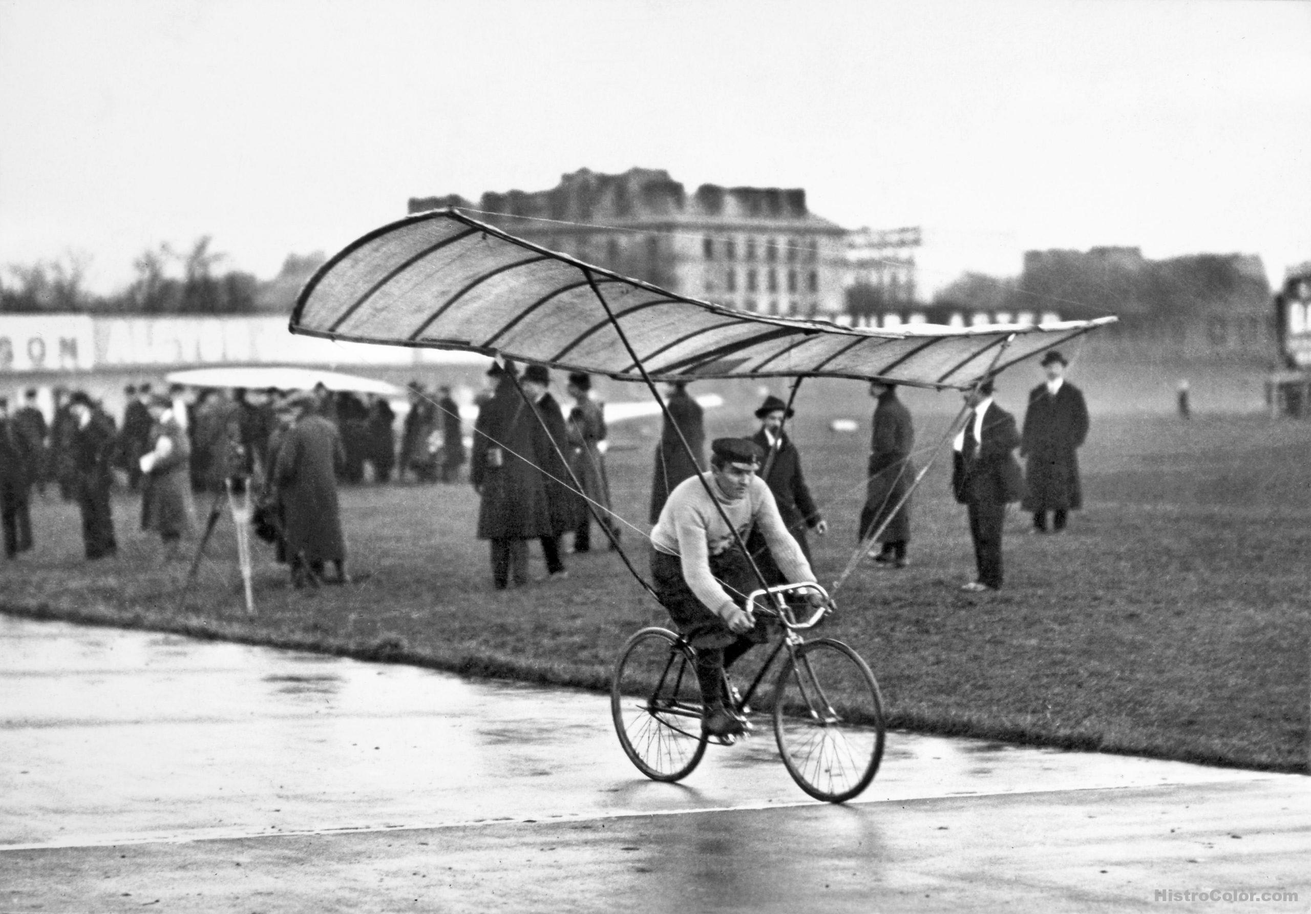 Man Powered Bicycle Flight