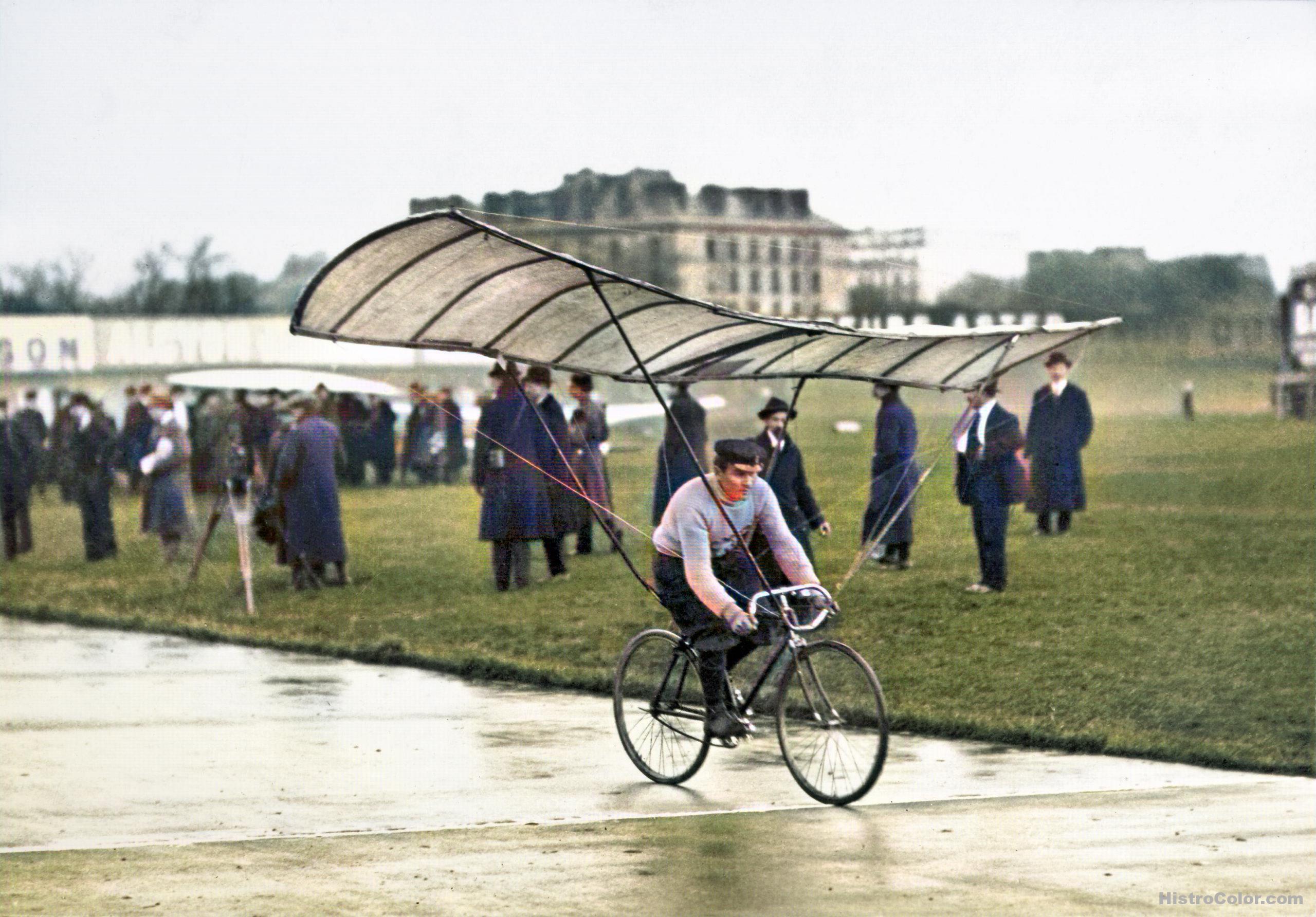 Man Powered Bicycle Flight