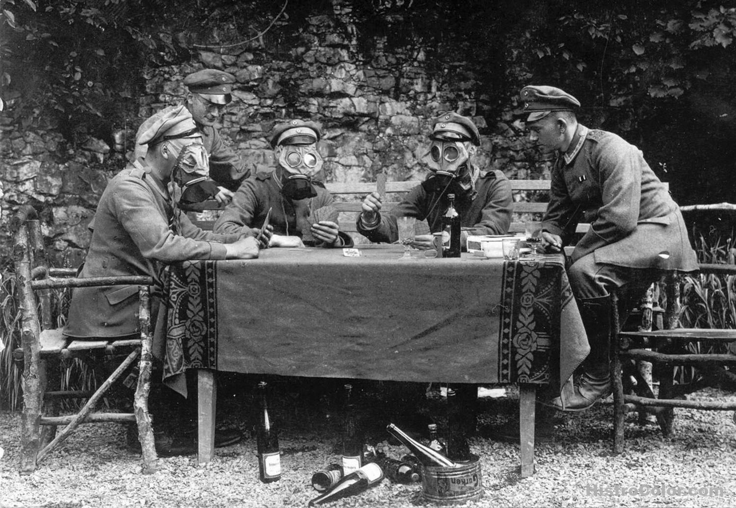 German NCOs Pose For Camera