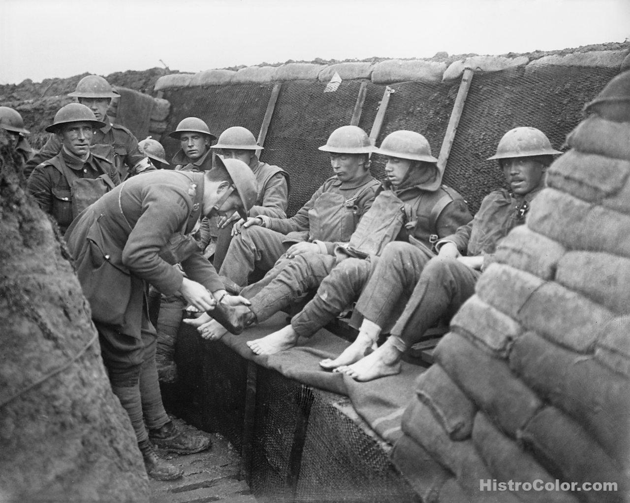 first world war trenches visit